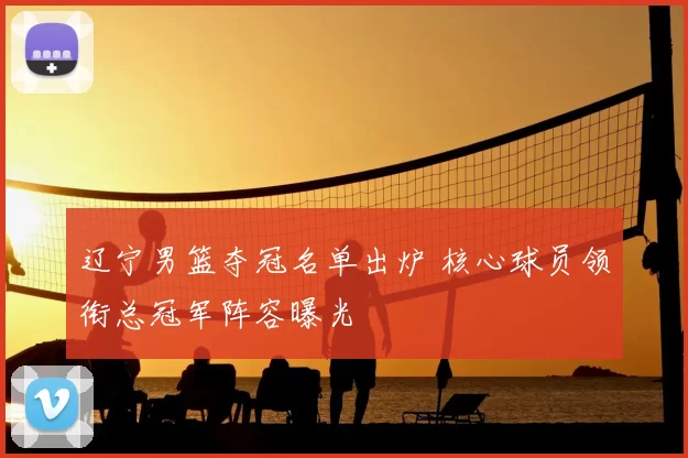 辽宁男篮夺冠名单出炉 核心球员领衔总冠军阵容曝光