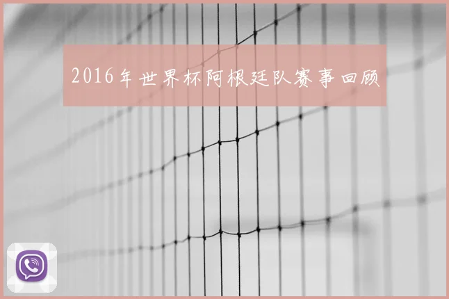 2016年世界杯阿根廷队赛事回顾